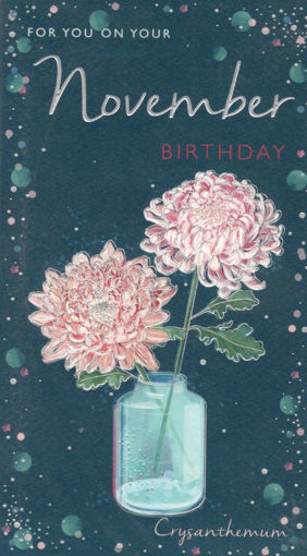Picture of NOVEMBER BIRTHDAY CARD